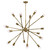 Kichler - 52537NBR - 16 Light Chandelier - Armstrong - Natural Brass