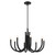 Kichler - 52550BK - Eight Light Chandelier - Odensa - Black