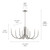 Odensa Eight Light Chandelier (52553PN)
