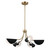 Kichler - 52558CPZBK - Five Light Chandelier/Semi Flush - Arcus - Champagne Bronze