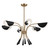 Kichler - 52559CPZBK - Six Light Chandelier - Arcus - Champagne Bronze
