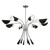 Kichler - 52560SN - Eight Light Chandelier - Arcus - Satin Nickel
