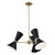 Phix Six Light Chandelier (52565CPZBK)
