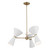 Phix Six Light Chandelier (52565CPZWH)