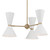 Phix Six Light Chandelier (52565CPZWH)