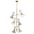 Phix 12 Light Foyer Chandelier (52568CPZGRG)