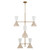 Phix 12 Light Foyer Chandelier (52568CPZGRG)