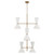 Phix 12 Light Foyer Chandelier (52568CPZWH)