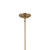 Phix Four Light Linear Chandelier (52569CPZBK)