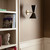 Phix Two Light Wall Sconce (52570CPZBK)