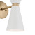 Phix Two Light Wall Sconce (52570CPZWH)
