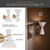 Phix Two Light Wall Sconce (52570CPZWH)