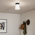 Albers One Light Flush Mount (52585BK)