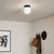 Albers One Light Flush Mount (52586BK)