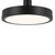 Riu LED Semi Flush Mount (52589BK)