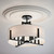 Malen Eight Light Pendant/Semi Flush (52592BK)