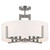 Kichler - 52592CLP - Eight Light Pendant/Semi Flush - Malen - Classic Pewter