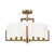 Kichler - 52592CPZ - Eight Light Pendant/Semi Flush - Malen - Champagne Bronze