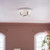 Malen Two Light Flush Mount (52593BK)