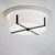 Malen Four Light Flush Mount (52594BK)