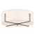 Kichler - 52594CLP - Four Light Flush Mount - Malen - Classic Pewter
