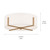 Malen Four Light Flush Mount (52594CPZ)