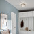 Brit Two Light Flush Mount (52595CPZ)