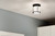 Brit One Light Flush Mount (52596BKCPZ)