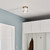 Brit One Light Flush Mount (52596CPZ)