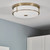 Brit Four Light Flush Mount (52597CPZ)