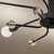 Ocala Six Light Semi Flush Mount (52602BK)