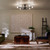Ocala Six Light Semi Flush Mount (52602BK)