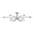 Ocala Six Light Semi Flush Mount (52602PN)