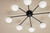 Remy LED Semi Flush Mount (52608BK)
