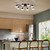 Remy LED Semi Flush Mount (52608BK)