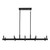 Erzo Ten Light Linear Chandelier (52614BK)