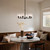 Winslow Six Light Chandelier (52616BK)