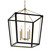 Delvin Four Light Foyer Pendant (52620CPZBK)