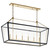 Kichler - 52622CPZBK - Six Light Linear Chandelier - Delvin - Champagne Bronze