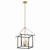 Kichler - 52626CPZ - Four Light Foyer Pendant - Eisley - Champagne Bronze
