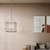 Eisley Four Light Foyer Pendant (52627CPZ)