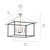 Eisley Four Light Semi Flush Mount (52632PN)