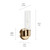 Aviv One Light Wall Sconce (52653CPZ)