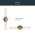 Aviv Two Light Wall Sconce (52654CPZ)