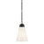 Marsailli One Light Pendant (52661BK)