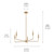 Alvaro Five Light Chandelier (52689CPZ)