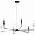Kichler - 52690BK - Six Light Chandelier - Alvaro - Black