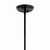 Alvaro Six Light Chandelier (52690BK)