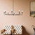 Alvaro Eight Light Chandelier (52691BK)