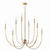 Kichler - 52699CPZ - Eight Light Foyer Chandelier - Malene - Champagne Bronze